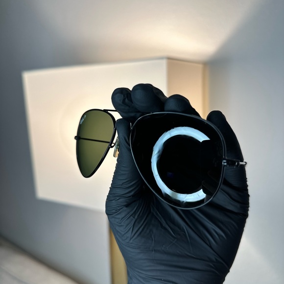 Ray Ban RB3025 Aviator Large Metal Polarized 002/58 58/14 135 3p - Picture 11 of 16